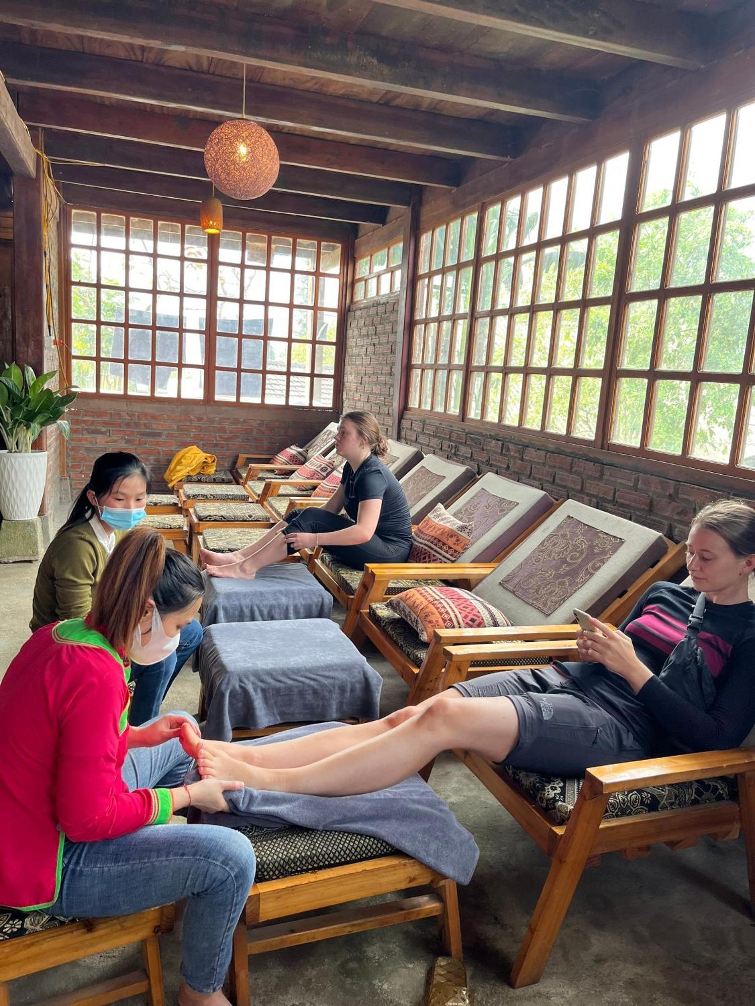 Charm Spa & Homestay Lao Tchay Eksteriør bilde